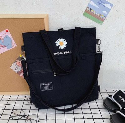 New sunflower 2 in 1 tote bag_img_1