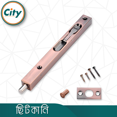 ৮ ইঞ্চি স্টেইনলেস স্টিল ফ্লাশ মাউন্ট টাওয়ার বোল্ট কনসিল টাওয়ার বোল্ট ফোল্ডিং ডোর বোল্ট অ্যান্টিক রঙের_img_3