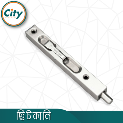 ৮ ইঞ্চি স্টেইনলেস স্টিল ফ্লাশ মাউন্ট টাওয়ার বোল্ট কনসিল টাওয়ার বোল্ট ফোল্ডিং ডোর বোল্ট সিলভার রঙের_img_2