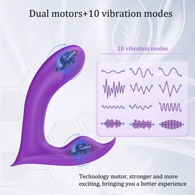 Vibrator For Women Vaginal Clitoris Stimulator G Spot Massager Wearable Finger Wiggling Dildo Vibrator Female Adult Sex Toys_img_0