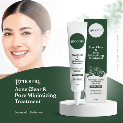 Groome Acne Clear & Pore Minimizing Treatment – 15ml- 75002_img_0