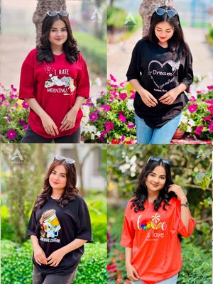 4 Pcs Ladies T-Shirt Combo Offer_img_4