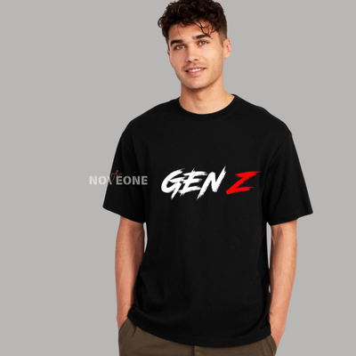 NoveOne N25016– Premium Oversized T-Shirt (Color: Black )_img_0