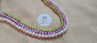 Pearl 3 Layer Multicolor neckpiece_img_2