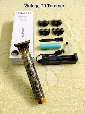 Vintage T9 Hair Cutting Machine Hair Trimmer Recharge Professional Cordless Hair Trimmer_img_0