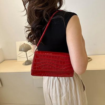 2025 Summer Candy Stone Pattern Small Square Bag – Women’s PU Leather Handheld & Crossbody Bag | Urban Simplicity Style | Multiple Colors_img_8