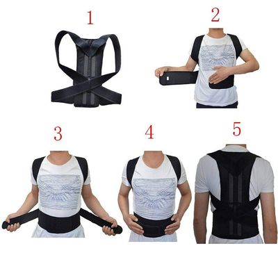 Back Support Belt with Fully Adjustable Straps Relief Lower & Upper Back Pain_img_1