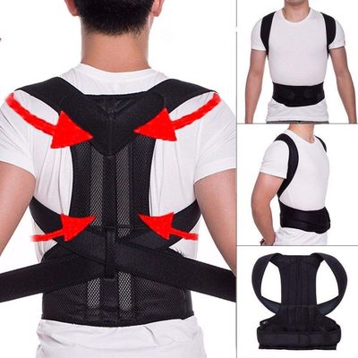Back Support Belt with Fully Adjustable Straps Relief Lower & Upper Back Pain_img_2