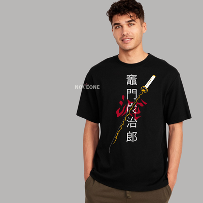 NoveOne N25027– Premium Oversized T-Shirt (Color: Black)_img_0