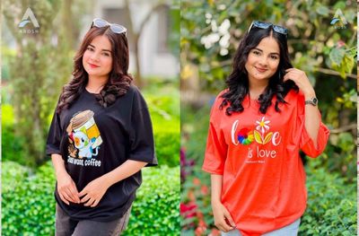 2 Pcs Ladies T-Shirt Combo_img_1