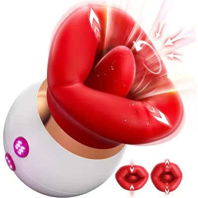 Clitoral Sucking Vibrator 3in1 Tongue Licking Nipple Stimulator Lips Teasing Clitoris Adult Masturbation Sex Toys for Women_img_0
