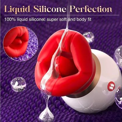 Clitoral Sucking Vibrator 3in1 Tongue Licking Nipple Stimulator Lips Teasing Clitoris Adult Masturbation Sex Toys for Women_img_3