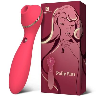 KISS TOY Polly Sucking Vibrator Clitoris Sucker Heatable Nipple Sucker G Spot Vibrator Clitoris Stimulator Adult Sex Toys Woman_img_2