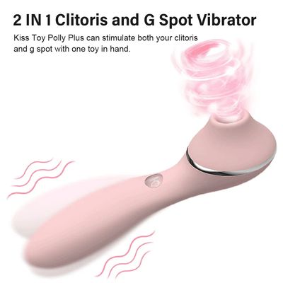 KISS TOY Polly Sucking Vibrator Clitoris Sucker Heatable Nipple Sucker G Spot Vibrator Clitoris Stimulator Adult Sex Toys Woman_img_3