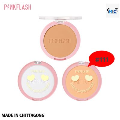Pinkflash Lasting Matte Pressed Powder #111_img_3