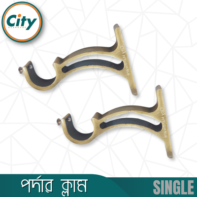 ১ জোড়া (২ পিস) অ্যান্টিক ব্রাস পলিশ করা সিংগেল পর্দার পাইপ হোল্ডার সাইড ক্লাম্প ১ ইঞ্চি পাইপের জন্য_img_2