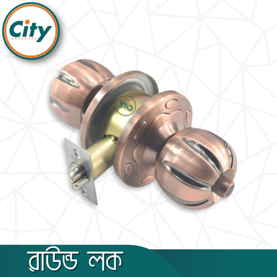 প্রিমিয়াম মানের রাউন্ড লক উচ্চ সুরক্ষা রাউন্ড লক কাঠের ডোর লক নলাকার লক ডাবল পার্শ্বযুক্ত রুম ডোর নব অ্যান্টিক রঙের দরজার লক_img_3
