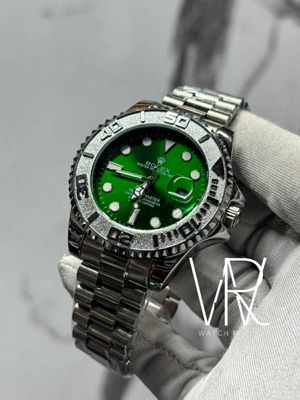 ROLEX YACHTMASTER CHAIN GREEN DIAL