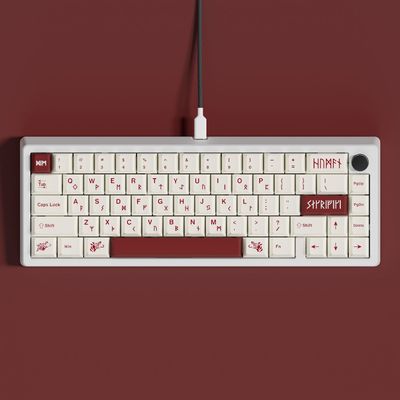 White Blot PBT Cherry Keycaps Set_img_3