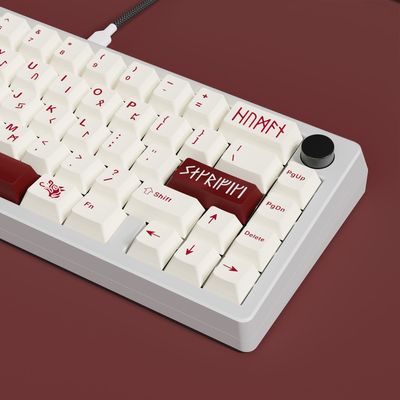 White Blot PBT Cherry Keycaps Set_img_2