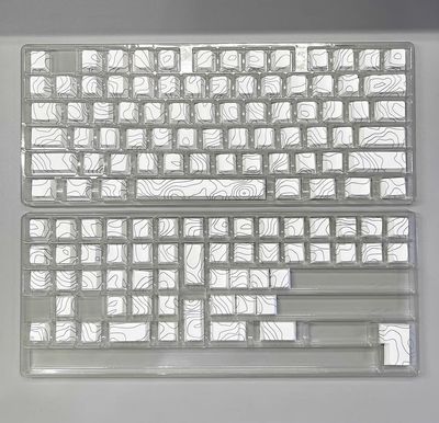 Topographic Side Engraved Cherry Keycaps_img_0