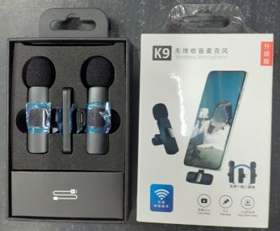 Wireless K9 Microphone Portable Audio Video Recording Mic Mobile C type_img_1