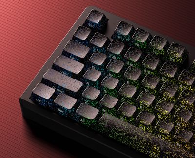 Leobog Cracked Shinethrough MDA Keycaps_img_2