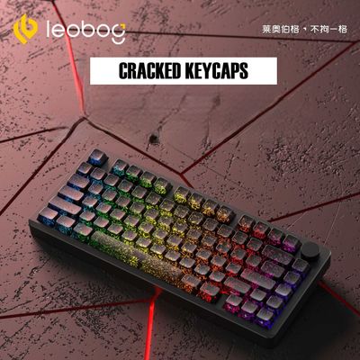 Leobog Cracked Shinethrough MDA Keycaps_img_0