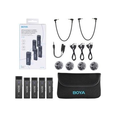 BOYA BY-W4 Ultracompact 2.4GHz Wireless Microphone System_img_4