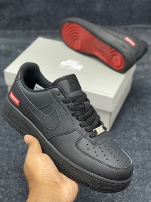 Nike Air Force 1 Low Supreme Black_img_1
