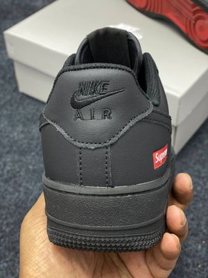 Nike Air Force 1 Low Supreme Black_img_3