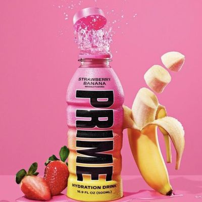Prime Strawberry Banana Flavor Hydration Drink 500ml_img_0