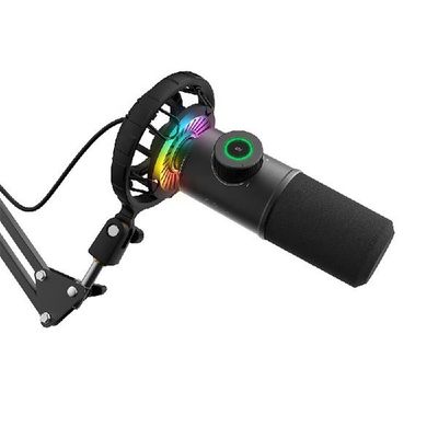 FIFINE K658 USB Dynamic Cardioid Podcast Microphone With A Live Monitoring, Gain Control, Mute Button_img_9