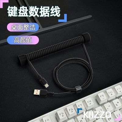 Type-C Coiled Cable with Rod_img_1