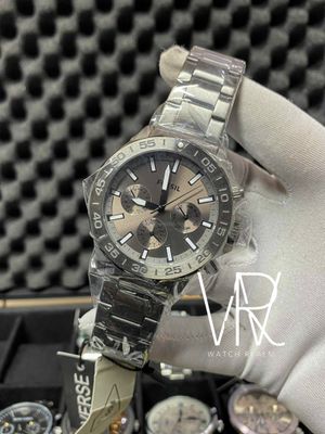 Fossil Bannon Multifunction Smoke Stainless Steel Watch | BQ2491