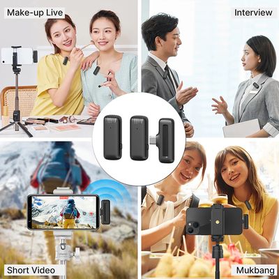 Ulanzi J12 Dual Wireless Microphone for Android With Charging Case For Type-C_img_2
