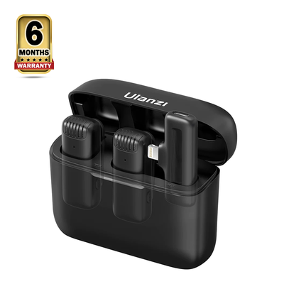 Ulanzi J12 Dual Wireless Microphone For iPhone With Charging Case_img_1