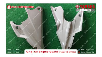 Engine guard for Yamaha FZS V2, FAZER V2 (White Colour R15V2) bike._img_1
