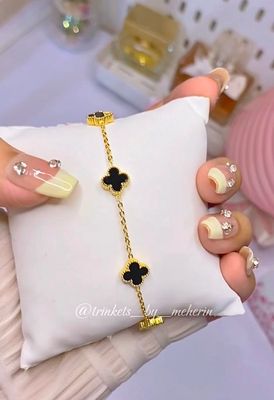 Clover Bracelet 18k gold plated_img_0