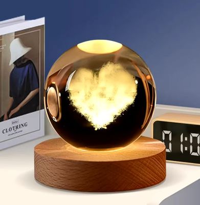 7 Color Changing LED 3D Crystal Ball ._img_0