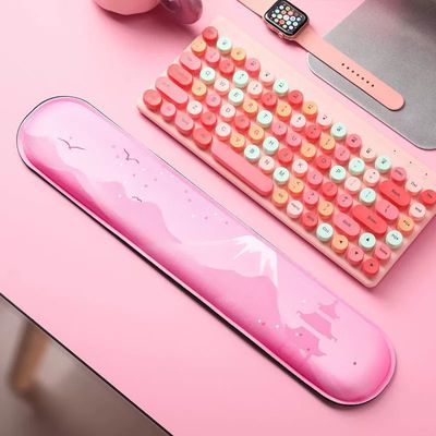 Sakura Pink Memory Foam Wrist Rest Pad_img_1