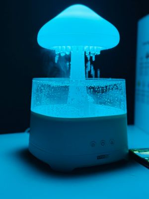 5 IN 1 Bluetooth Speaker Rain Cloud Humidifier, switchable 7 colors, 450ml capacity super quiet, intelligent anti-dry function_img_10