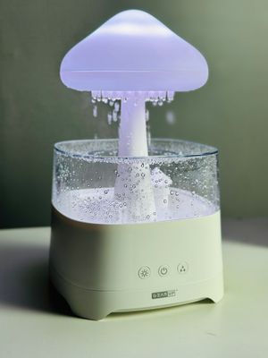 5 IN 1 Bluetooth Speaker Rain Cloud Humidifier, switchable 7 colors, 450ml capacity super quiet, intelligent anti-dry function_img_11