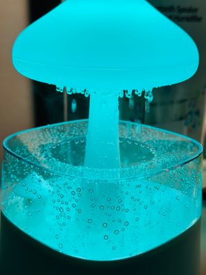 5 IN 1 Bluetooth Speaker Rain Cloud Humidifier, switchable 7 colors, 450ml capacity super quiet, intelligent anti-dry function_img_15