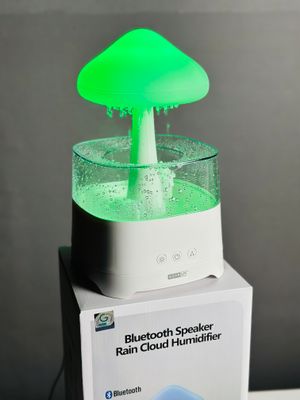 5 IN 1 Bluetooth Speaker Rain Cloud Humidifier, switchable 7 colors, 450ml capacity super quiet, intelligent anti-dry function_img_20