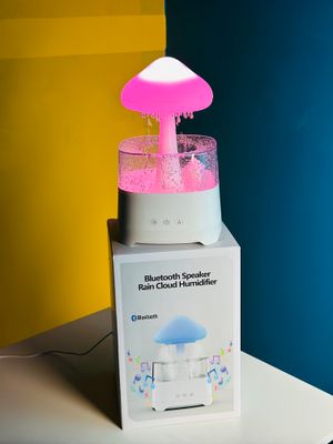 5 IN 1 Bluetooth Speaker Rain Cloud Humidifier, switchable 7 colors, 450ml capacity super quiet, intelligent anti-dry function_img_21