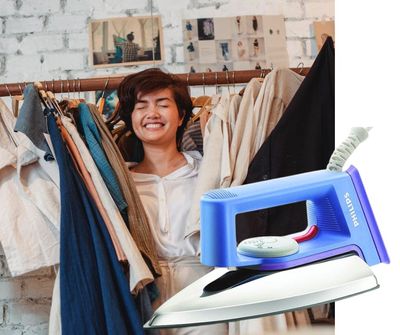 Philips HD1182 1000-Watt Teflon Coating Dry Iron_img_0