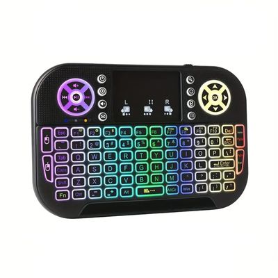 GearUP MK20 2.4GHz + Wireless Dual Mode RGB Backlit Rechargeable Mini Portable Keyboard With Touchpad_img_0