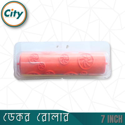 ৭ ইঞ্চি উচ্চ মানের নরম প্যাটার্ন রাবার রোলার ডেকোরেটিভ পেইন্ট রাবার রোলার ওয়াল সজ্জা পেইন্টিং সরঞ্জাম_img_2