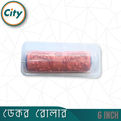 ৬ ইঞ্চি উচ্চ মানের নরম প্যাটার্ন রাবার রোলার ডেকোরেটিভ পেইন্ট রাবার রোলার ওয়াল সজ্জা পেইন্টিং সরঞ্জাম_img_2